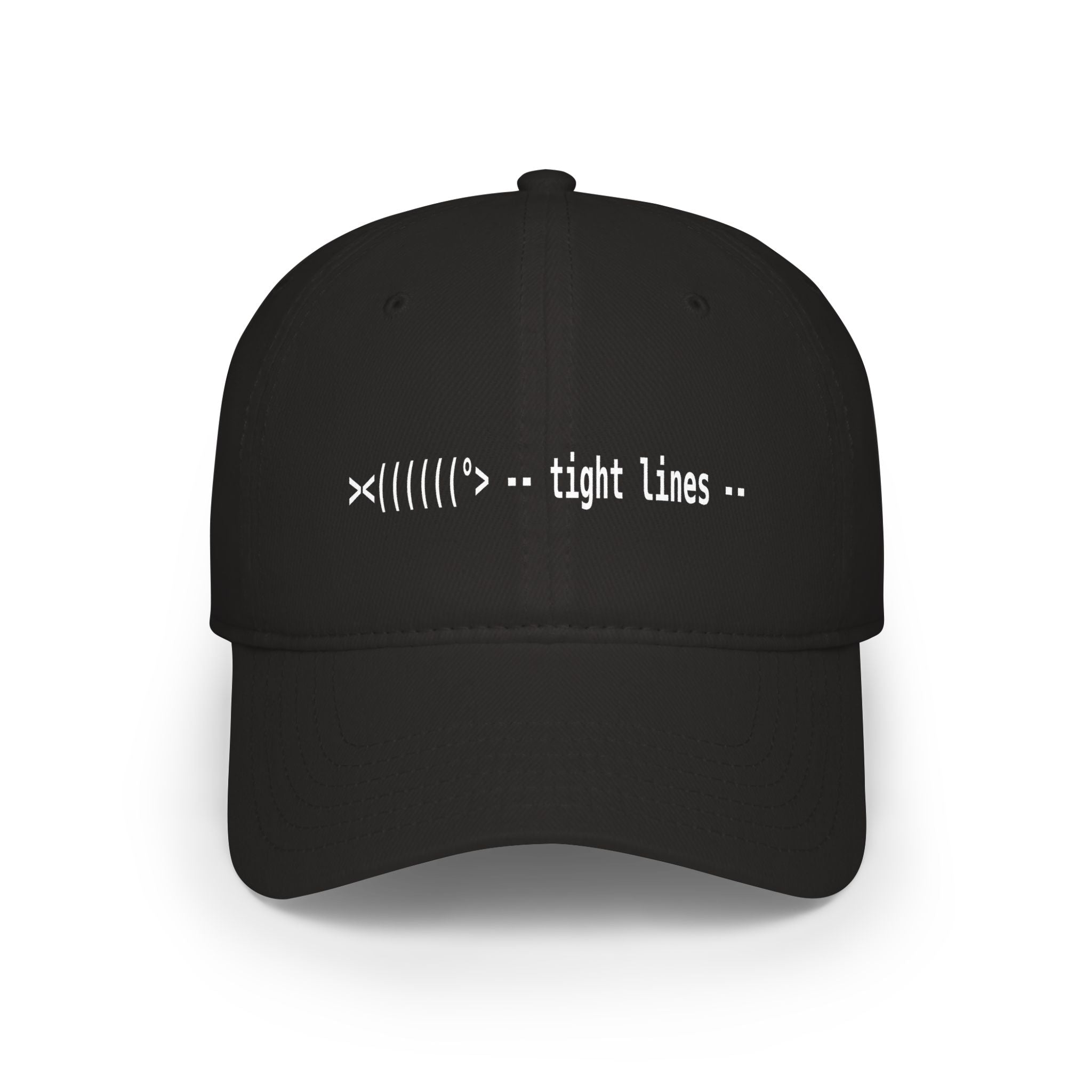 Sedna Fish Icon Low Profile Cap (Black)